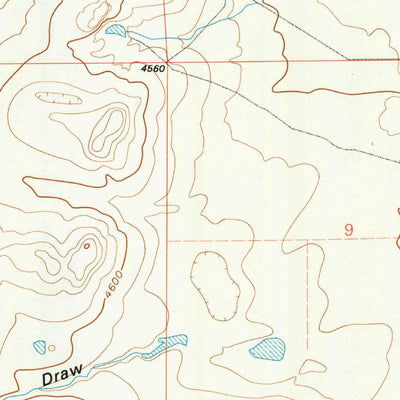 United States Geological Survey Needle Rock, WY (1990, 24000-Scale) digital map