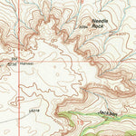 United States Geological Survey Needle Rock, WY (1990, 24000-Scale) digital map