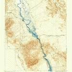 United States Geological Survey Needles, CA-AZ (1903, 125000-Scale) digital map