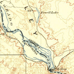 United States Geological Survey Needles, CA-AZ (1904, 125000-Scale) digital map
