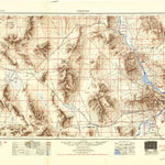United States Geological Survey Needles, CA-AZ (1954, 250000-Scale) digital map