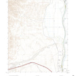 United States Geological Survey Needles NW, CA (2021, 24000-Scale) digital map