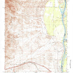 United States Geological Survey Needles NW, CA-AZ (1970, 24000-Scale) digital map