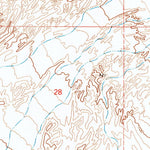 United States Geological Survey Needles NW, CA-AZ (1970, 24000-Scale) digital map