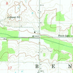 United States Geological Survey Needmore, MI (1980, 24000-Scale) digital map