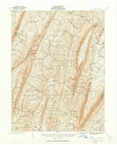 United States Geological Survey Needmore, PA (1935, 62500-Scale) digital map