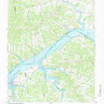 United States Geological Survey Needmore, TN (1965, 24000-Scale) digital map
