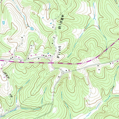 United States Geological Survey Needmore, TN (1965, 24000-Scale) digital map
