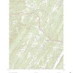 United States Geological Survey Needmore, WV (2023, 24000-Scale) digital map