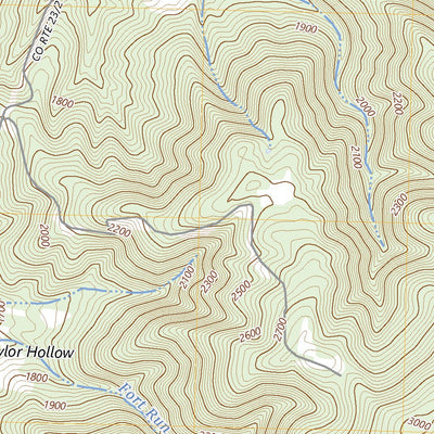 United States Geological Survey Needmore, WV (2023, 24000-Scale) digital map