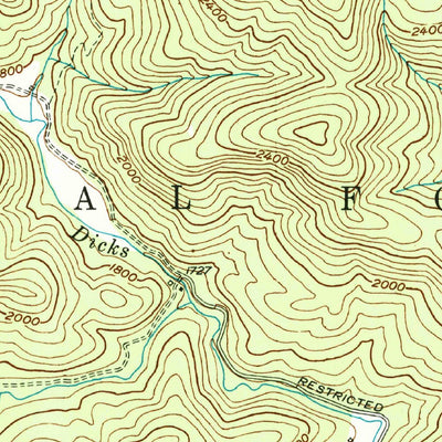 United States Geological Survey Neels Gap, GA (1950, 24000-Scale) digital map
