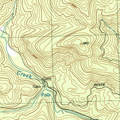 United States Geological Survey Neels Gap, GA (1988, 24000-Scale) digital map