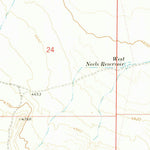 United States Geological Survey Neels, UT (1971, 24000-Scale) digital map
