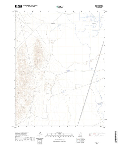 United States Geological Survey Neels, UT (2023, 24000-Scale) digital map