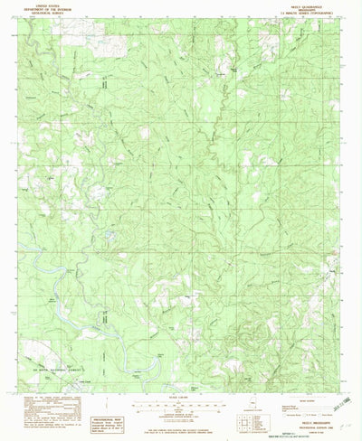 United States Geological Survey Neely, MS (1982, 24000-Scale) digital map