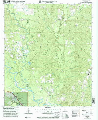 United States Geological Survey Neely, MS (2000, 24000-Scale) digital map