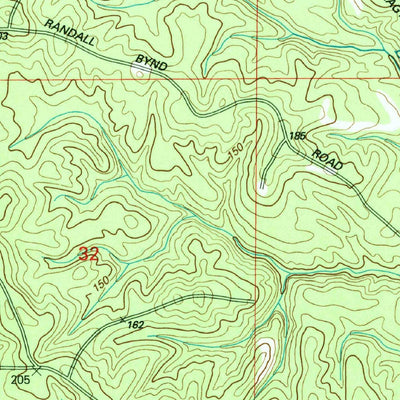 United States Geological Survey Neely, MS (2000, 24000-Scale) digital map