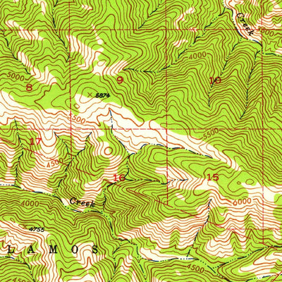 United States Geological Survey Neenach, CA (1943, 62500-Scale) digital map