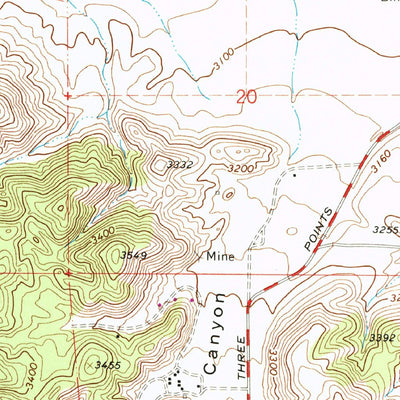United States Geological Survey Neenach School, CA (1965, 24000-Scale) digital map