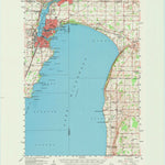 United States Geological Survey Neenah, WI (1955, 62500-Scale) digital map
