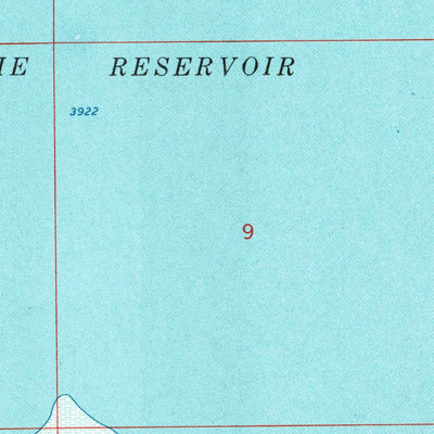 United States Geological Survey Neenoshe Reservoir, CO (1967, 24000-Scale) digital map