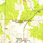 United States Geological Survey Neeper, MO (1950, 24000-Scale) digital map
