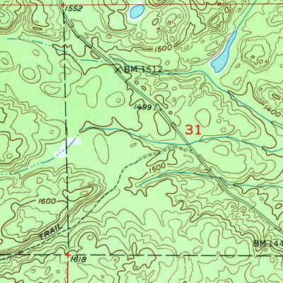 United States Geological Survey Negaunee, MI (1953, 24000-Scale) digital map