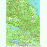 United States Geological Survey Negaunee, MI (1954, 62500-Scale) digital map