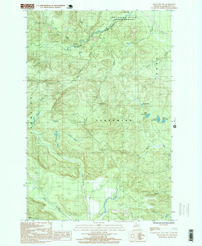 United States Geological Survey Negaunee NW, MI (1996, 24000-Scale) digital map