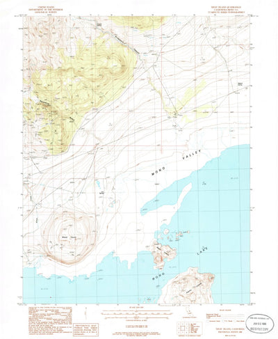 United States Geological Survey Negit Island, CA (1986, 24000-Scale) digital map