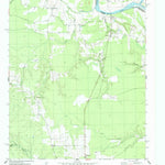 United States Geological Survey Negley, TX-OK (1951, 24000-Scale) digital map