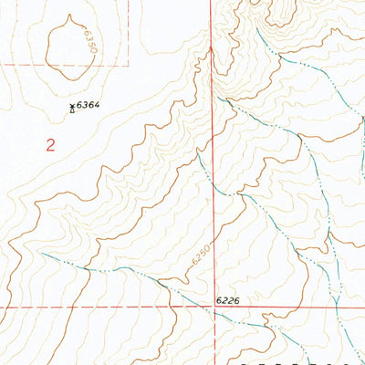 United States Geological Survey Negra SW, NM (1978, 24000-Scale) digital map
