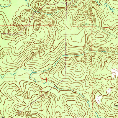 United States Geological Survey Negreet, LA (1954, 24000-Scale) digital map