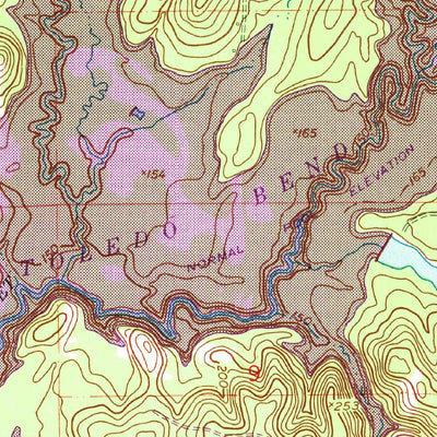United States Geological Survey Negreet, LA (1954, 24000-Scale) digital map