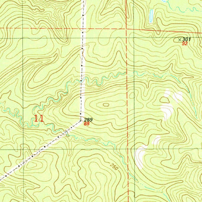 United States Geological Survey Negreet, LA (1985, 24000-Scale) digital map