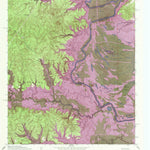 United States Geological Survey Negreet SW, TX-LA (1954, 24000-Scale) digital map