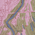 United States Geological Survey Negreet SW, TX-LA (1954, 24000-Scale) digital map