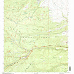United States Geological Survey Negrito Mountain, NM (1999, 24000-Scale) digital map