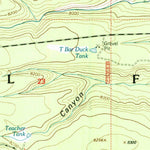 United States Geological Survey Negrito Mountain, NM (1999, 24000-Scale) digital map