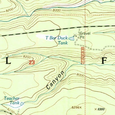 United States Geological Survey Negrito Mountain, NM (1999, 24000-Scale) digital map