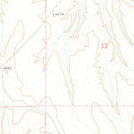United States Geological Survey Negro Butte, WY (1972, 24000-Scale) digital map