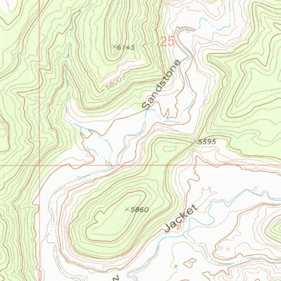 United States Geological Survey Negro Canyon, CO (1979, 24000-Scale) digital map