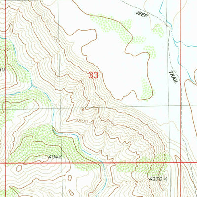 United States Geological Survey Negro ED, AZ (1980, 24000-Scale) digital map