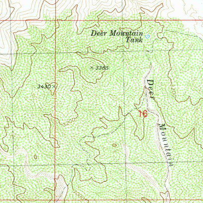 United States Geological Survey Negro ED, AZ (1980, 24000-Scale) digital map
