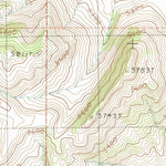 United States Geological Survey Negro Hollow, MT (1987, 24000-Scale) digital map
