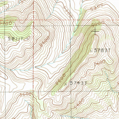 United States Geological Survey Negro Hollow, MT (1987, 24000-Scale) digital map