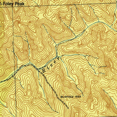 United States Geological Survey Nehalem, OR (1943, 62500-Scale) digital map