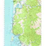 United States Geological Survey Nehalem, OR (1955, 62500-Scale) digital map