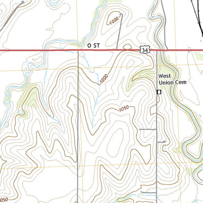 United States Geological Survey Nehawka, NE (2021, 24000-Scale) digital map