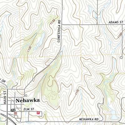 United States Geological Survey Nehawka, NE (2021, 24000-Scale) digital map